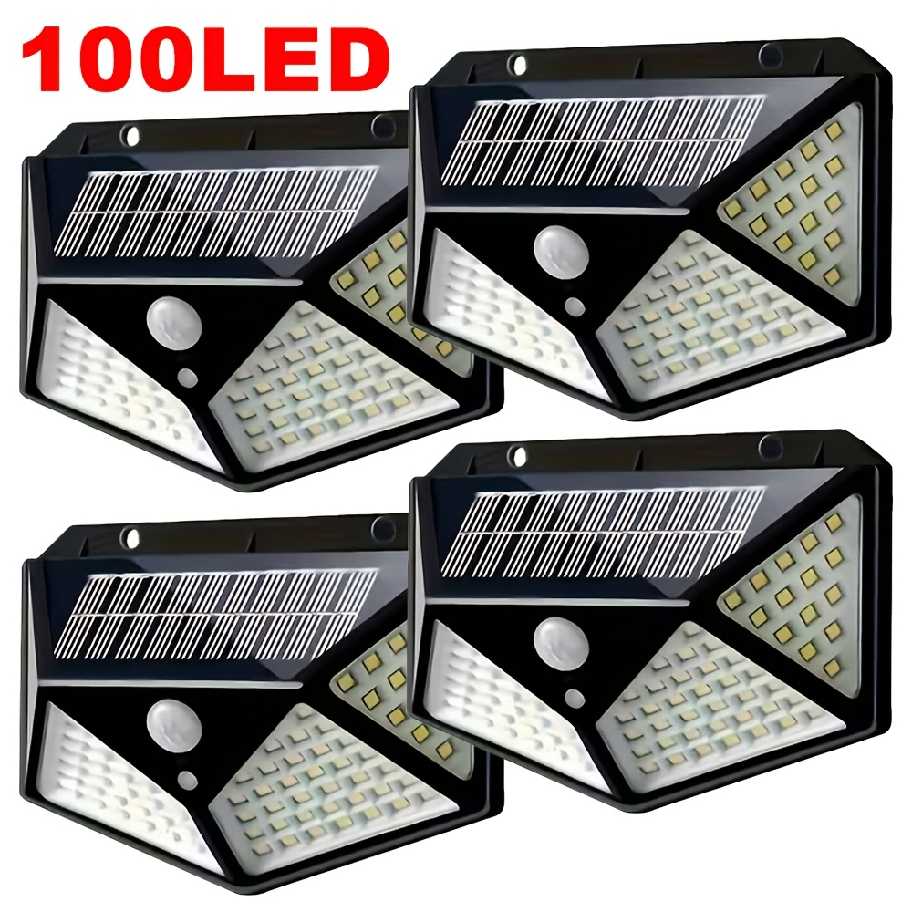 Renewable Energy Solar - Lampada Solare da Giardino 100 LED