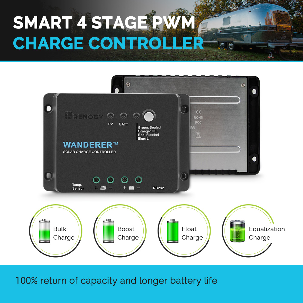 Renogy Wanderer Li 30A 12V PWM - Renogy Controller Wanderer recensione e prezzo