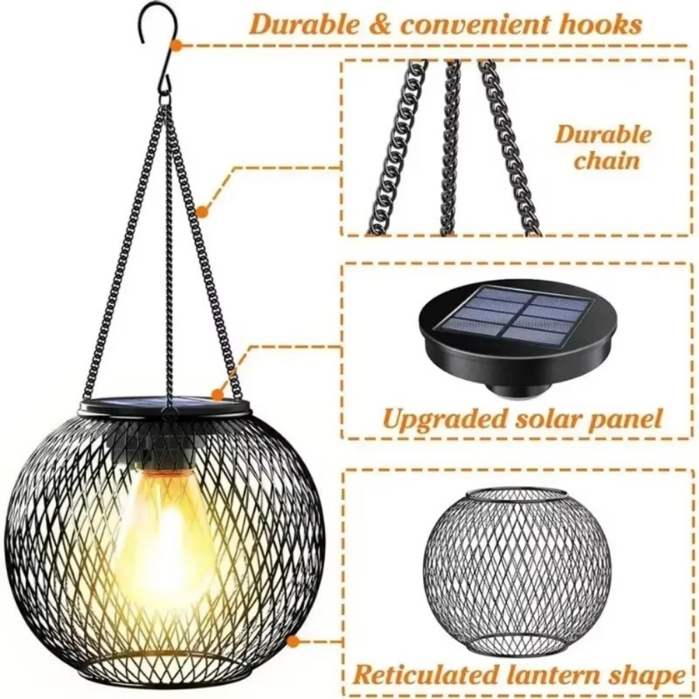 Lanterna Solare in Ferro Battu - Renewable Energy Solar recensione e prezzo